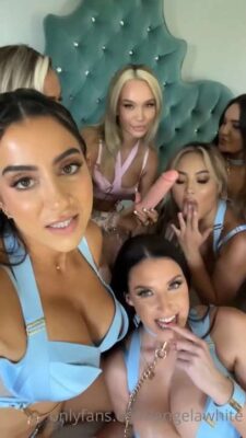 Lesbian Friends Have Fun Wearing Their Lingerie - Thumbnail 4